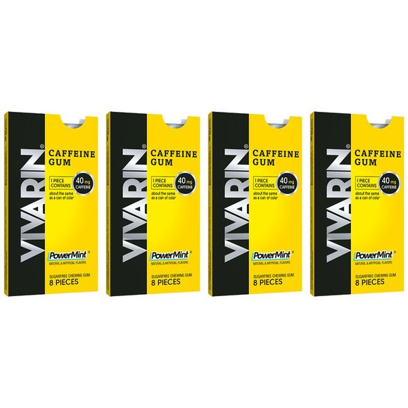 [Purged] *Expired 2021* [Free If You Bundle $15+] Qty (32) Vivarin Caffeine Gum - Picture 1 of 2